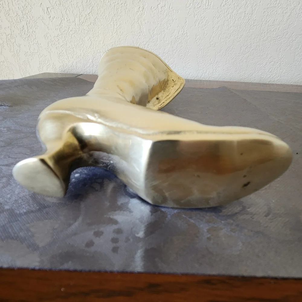 Victorian Brass Boot